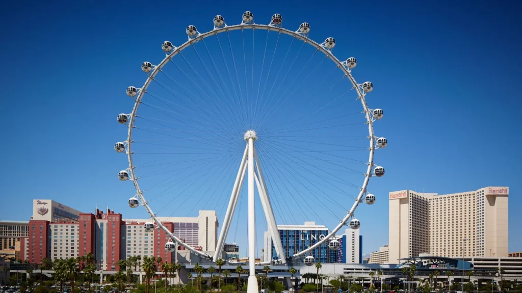 Top 10 Places to Visit in Las Vegas in 2024 l Tourist Attractions 9 High-Roller Observation Wheel