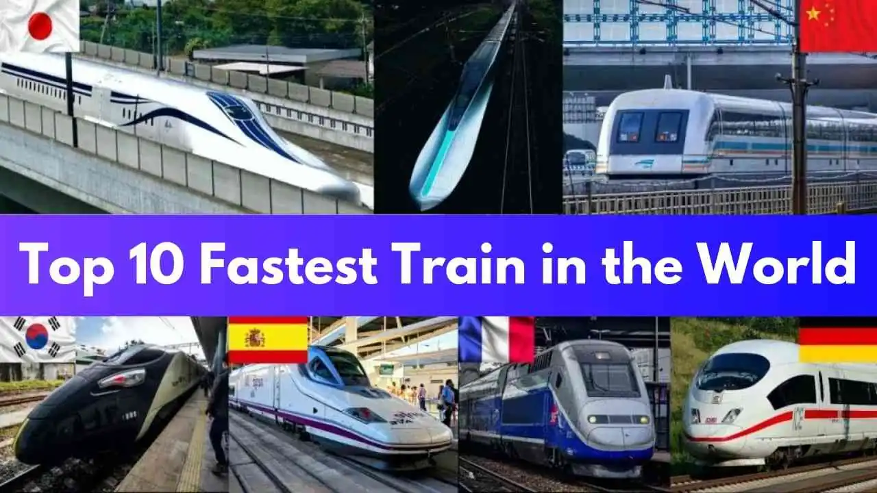 Top 10 Fastest Train in the World in 2024 | Speeding into the Future