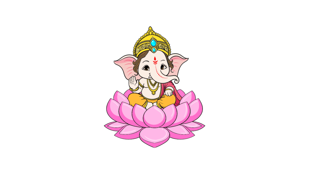Ganesh Ji vector Image