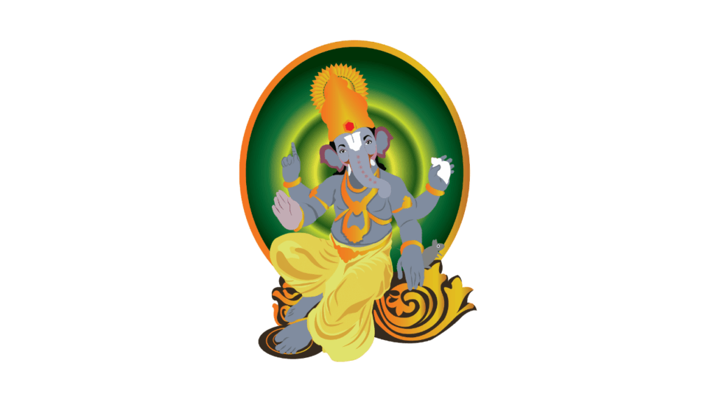 Ganesh Ji vector Image
